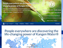 Tablet Screenshot of apa-kangen.org